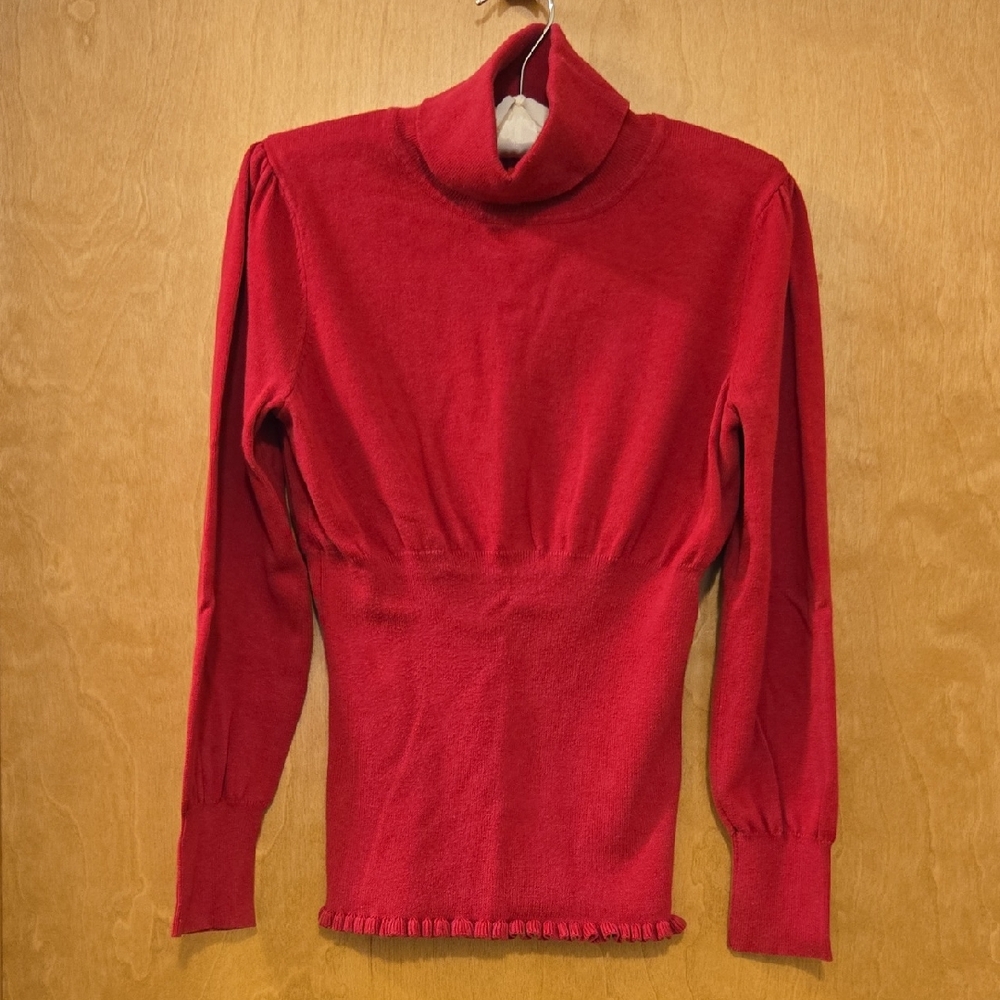 Elle Pink Turtleneck